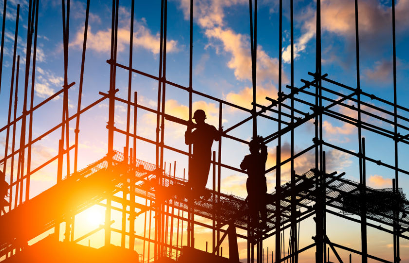 site de construction
