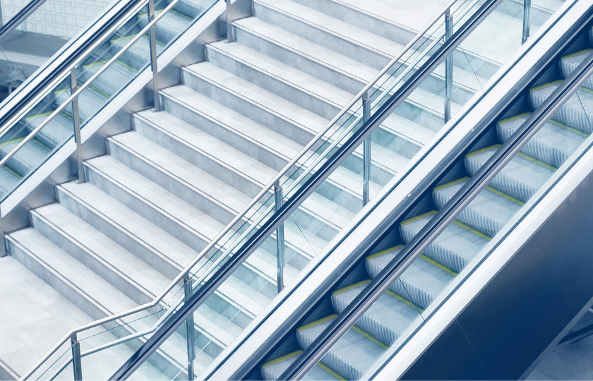 escalier-vitre